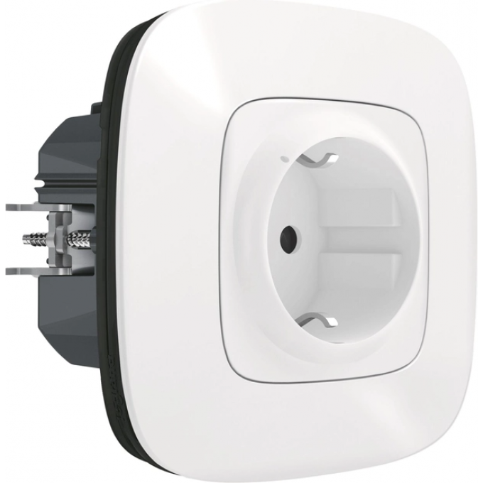 Умная розетка LEGRAND Valena Allure with NETATMO 2К+З 16А 230В, белый 752594
